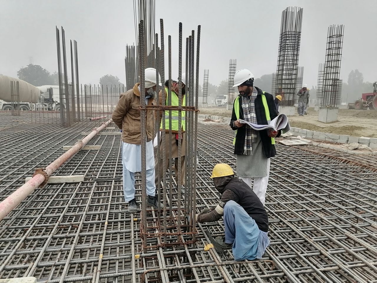 Sebuah proyek masih dalam proses